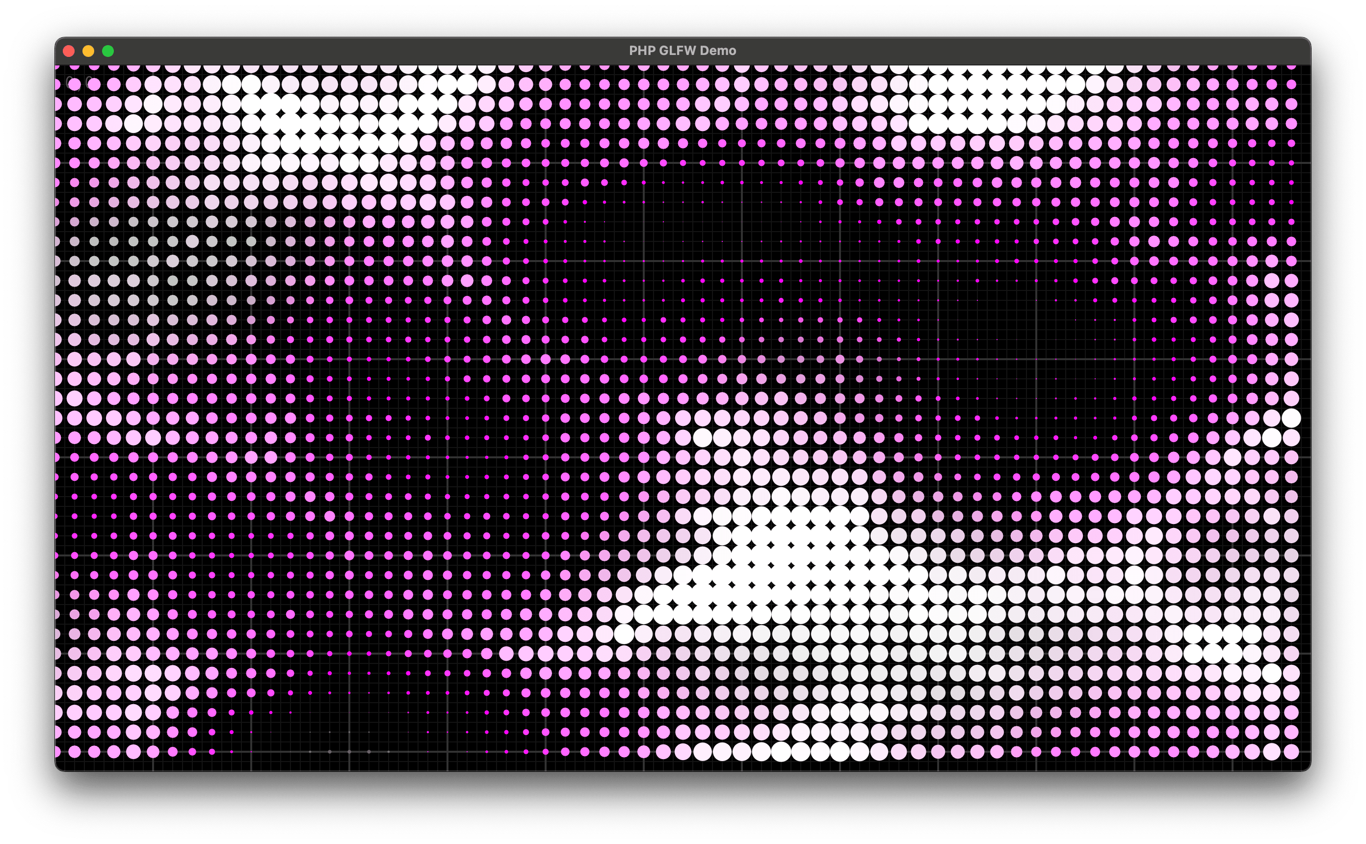 Noise Grid Example (PHP-GLFW VG)